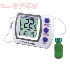Cole-Parmer 4727CP 冰箱/冰柜温度计电线传感器