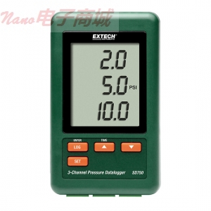 Extech SD750三通道压力数据记录仪