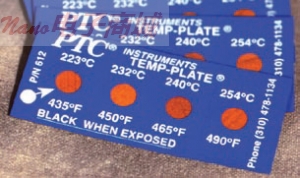 Temp-Plates® 温度记录贴纸 TH-612.8