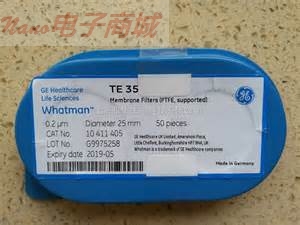 Whatman TE38聚四氟乙烯滤膜10411122 PTFE ZG 5UM 47MM 50/PK，尺寸：47MM 孔径5um，TE38颗粒物过滤膜――环境空气监测