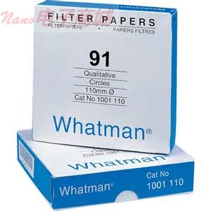 英国Whatman 1091-150，GR91系列湿强级定性滤纸，孔径10 μm；直径15CM