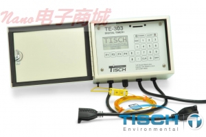Tisch TE-303-TPX，用于TSP PM10 PM 2.5和PUF采样器的数字定时器，带有环境温度和气压传感器，220伏